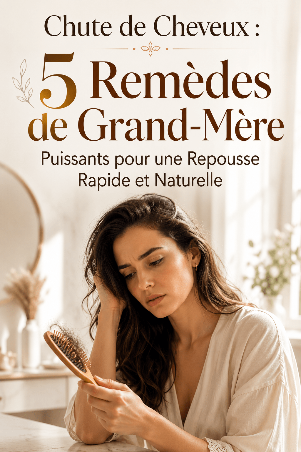 Chute de Cheveux : 5 Remèdes de Grand-Mère Puissants pour une Repousse Rapide et Naturelle - Guide premium