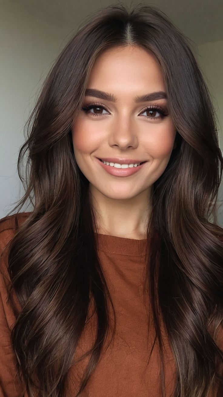 bruns riches balayage chocolat espresso intense